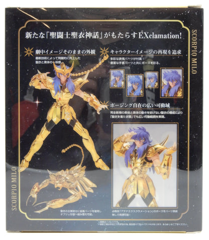 Bandai Saint Seiya Myth Cloth EX Scorpio Milo - With first effect and bonus