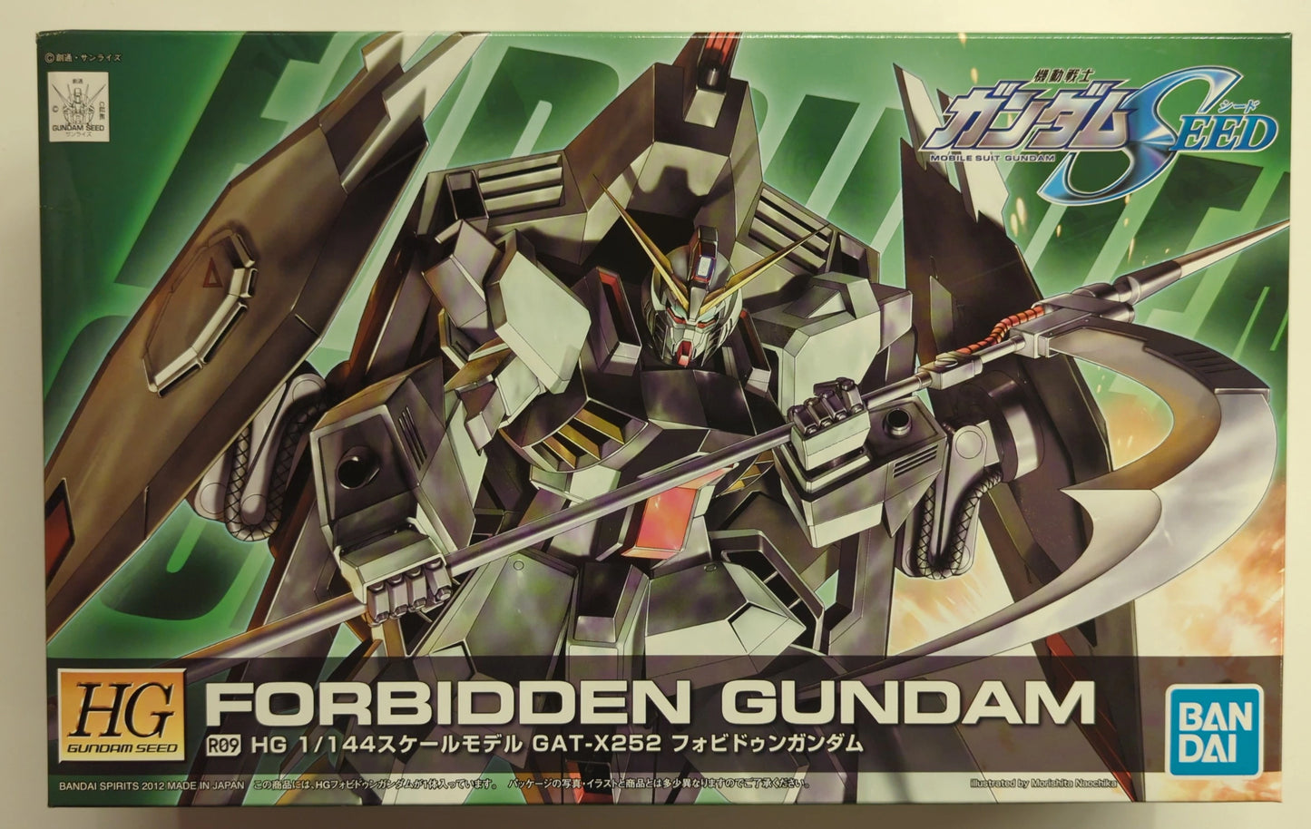 Bandai Spirits HG 1/144 Bandai Spirits Forbidden Gundam Remastered ver. R09