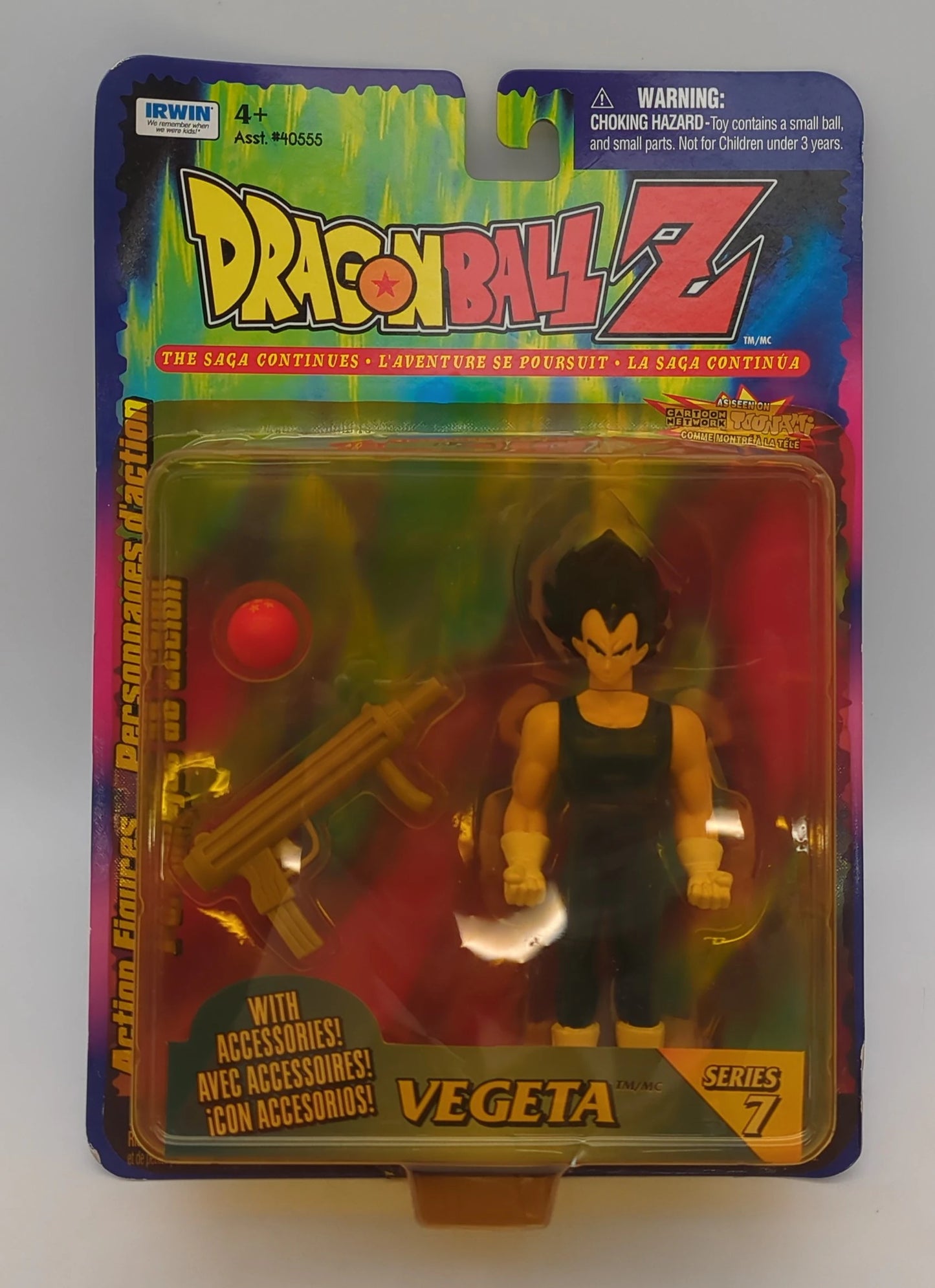 IRWIN THE SAGA CONTINUES SERIES 7 VEGETA