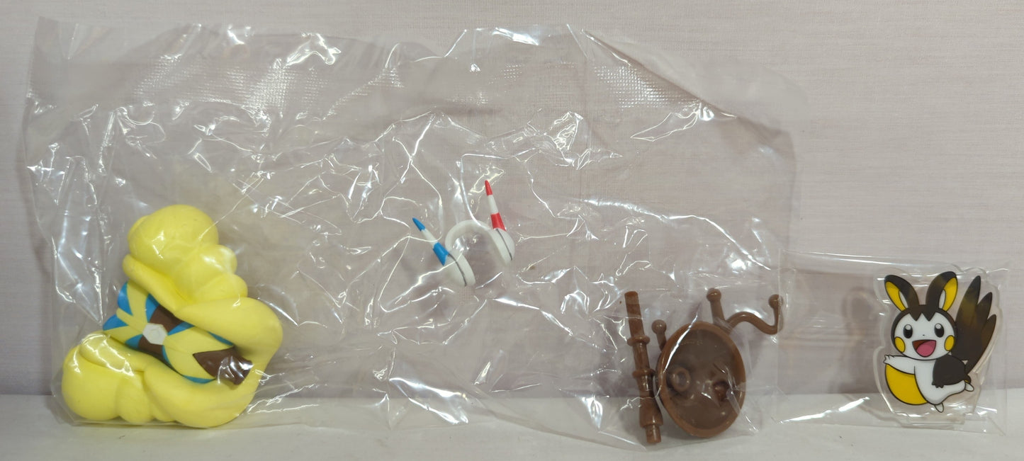 Pokemon Miniature Torso Pocket Monsters Kamitsure and Emolga 1