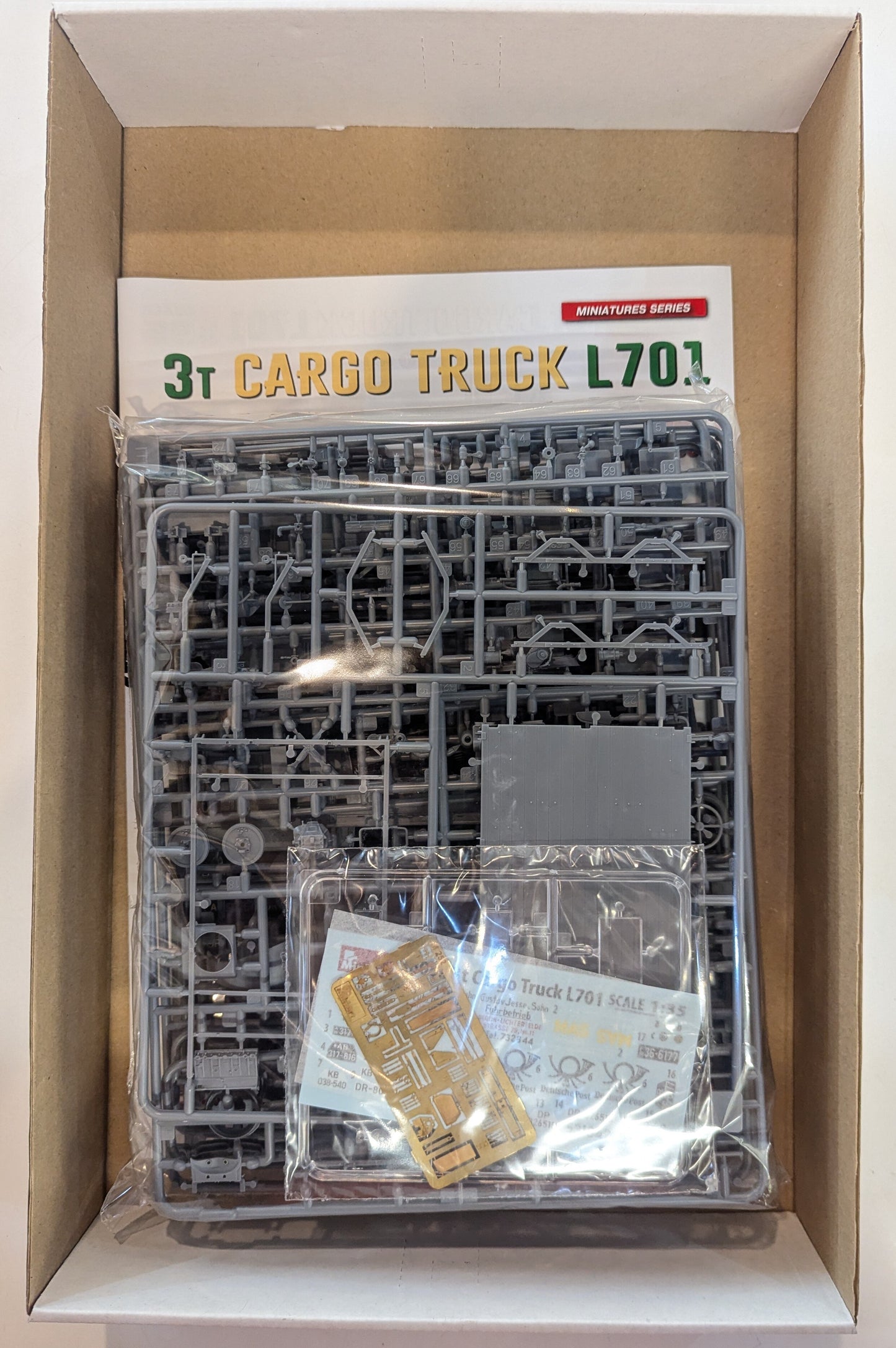 Mini Art 1/35 L701 German 3-ton cargo truck MA38082