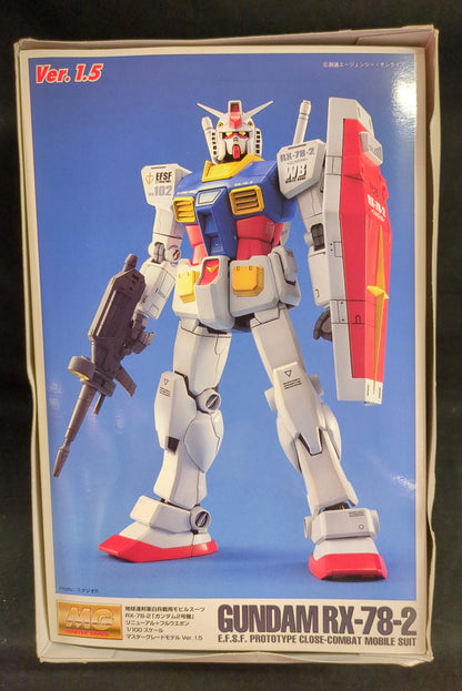 Bandai MG 1/100 Mobile Suit Gundam RX-78-2 Gundam Unit 2 Ver.1.5