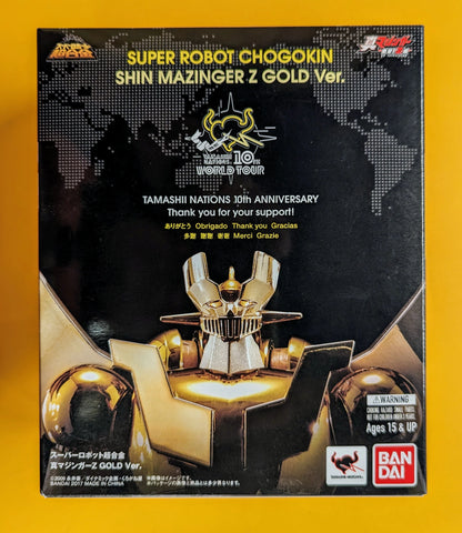 Bandai - Super Robot Chogokin - Shin Mazinger Z Gold Ver.