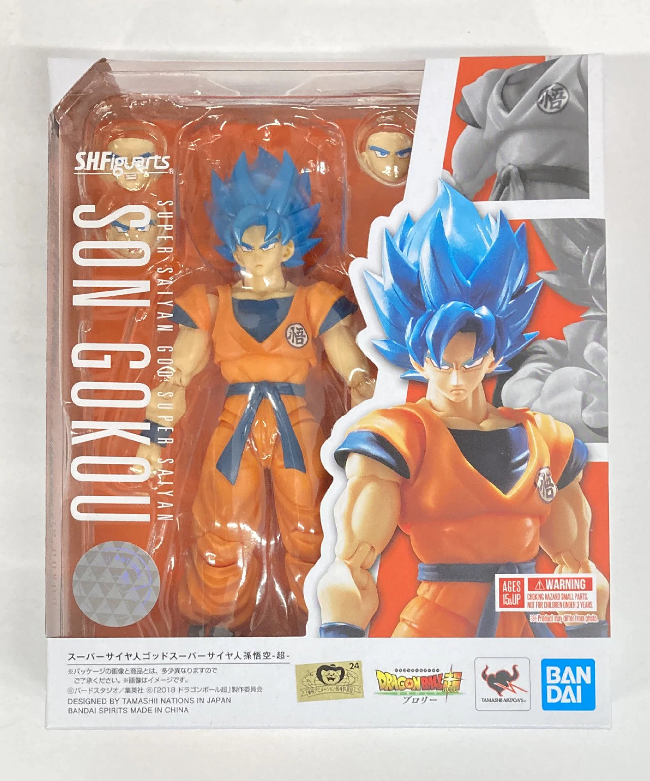 Bandai SH Figuarts Super-Saiyan God Super-Saiyan Son Goku -Super-