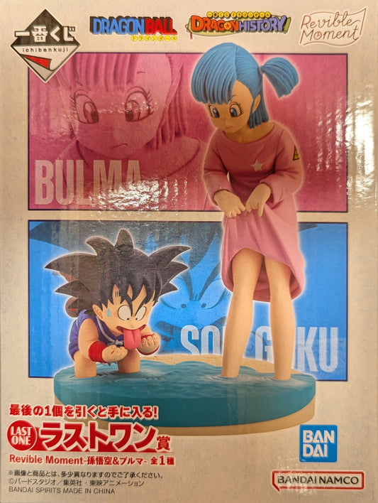 Bandai Spirits Ichiban Kuji Dragon Ball HISTORY Last One Prize Son Goku and Bulma Revible Moment