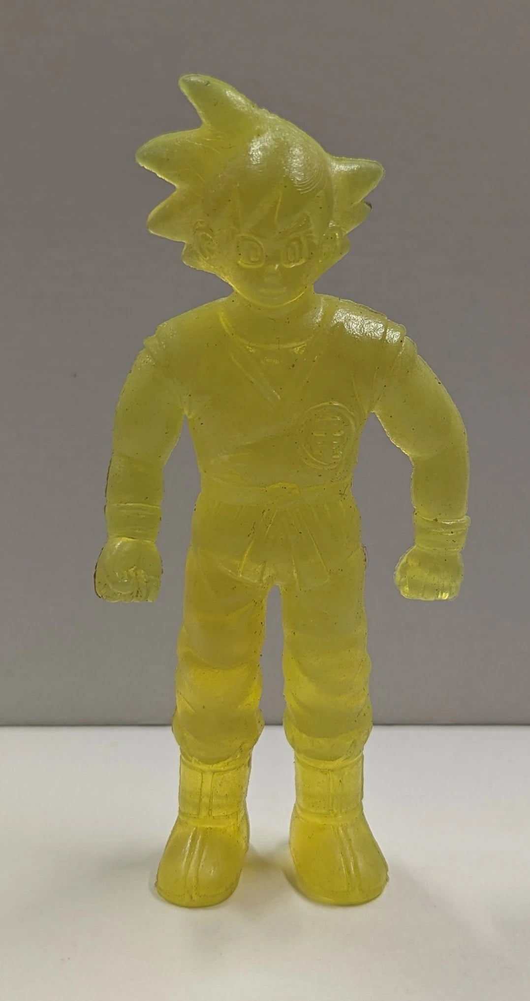Korea Uncopyright Big Deka-Keshi Son Goku Clear Yellow