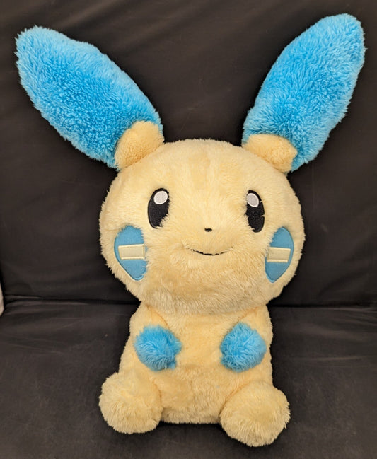 Bandai Spirits Mechamofugutto Warm and Plush Stuffed Toy Minun