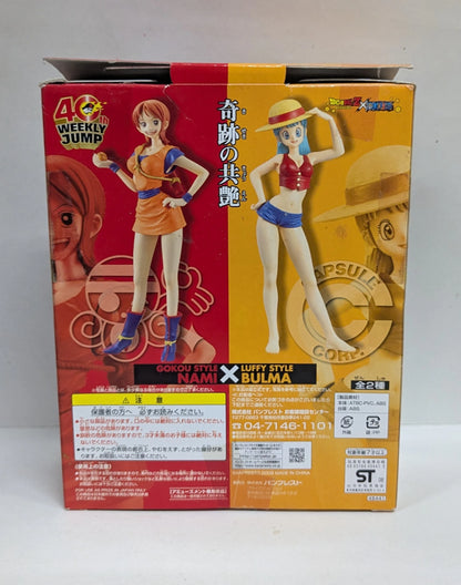 Banpresto DX Assembled Figure Bulma and Nami Edition Bulma