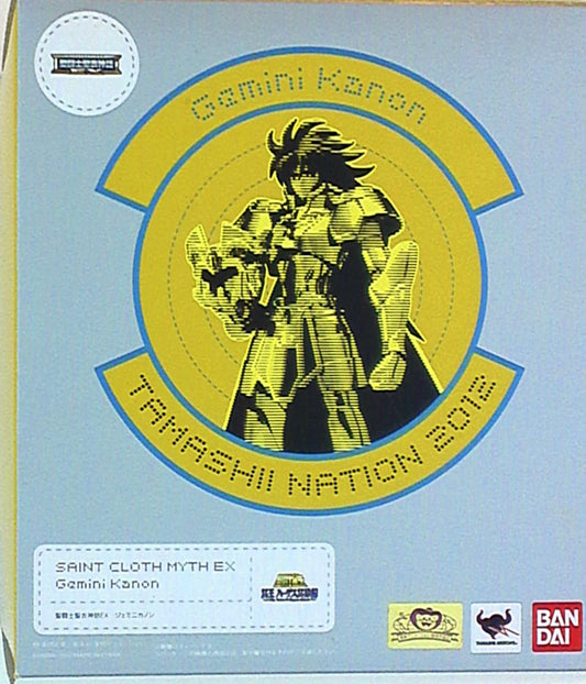 Bandai Saint Seiya Saint Seiya Myth Cloth EX Gemini Canon/ Tamashi Nation Web Limited edition