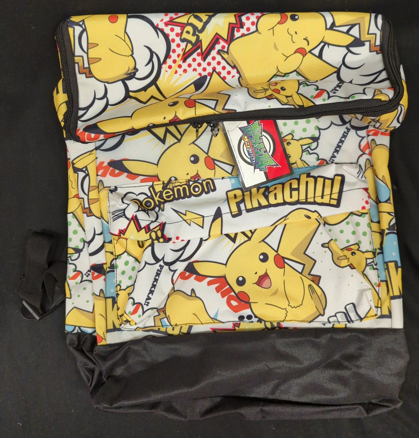 Sega Premium Square Backpack Pokemon Sun and Moon Pikachu Print/Color