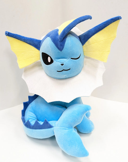 Bandai Spirits Hopepita Huge Stuffed Toy - Vaporeon and Mudkip - Pokemon Vaporeon