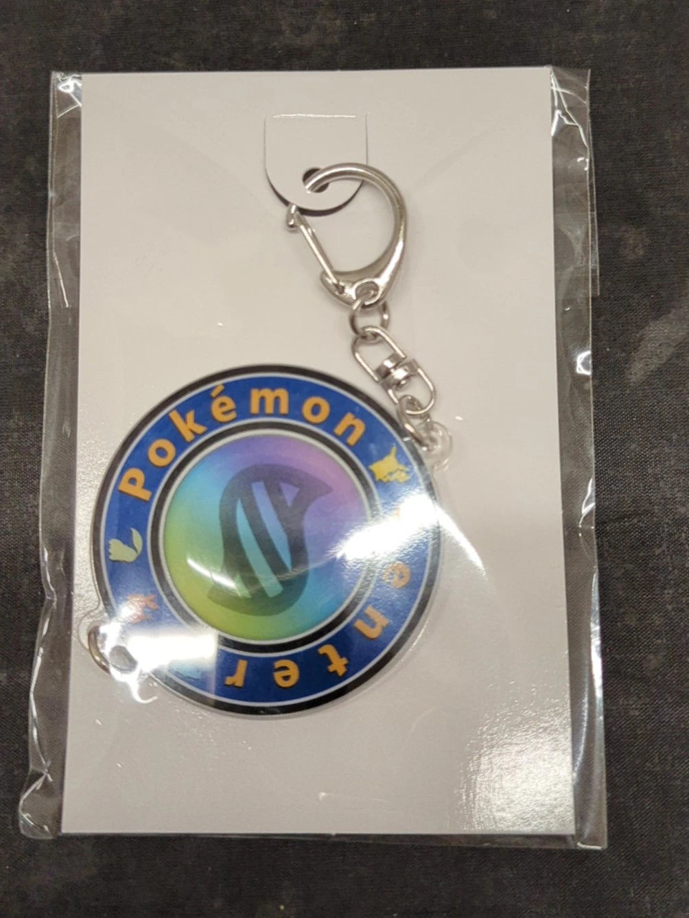 Pokemon Keychain / Pokemon Center purchase bonus: Pokemon LEGENDS ZA Keystone-style Keychain