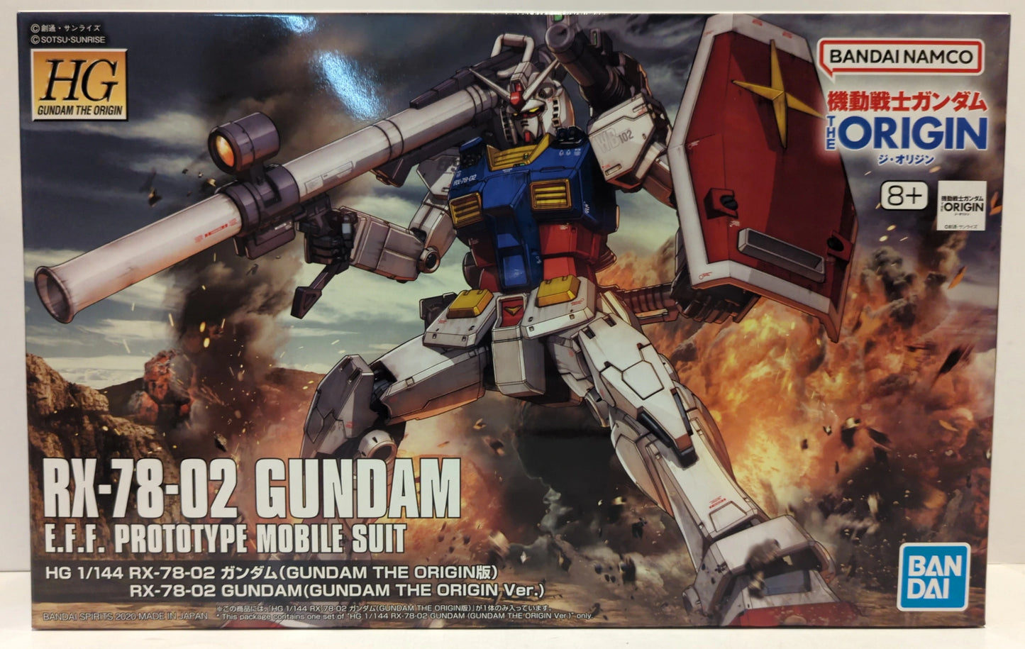 RFTERM0TOKEN HG RFTERM2TOKEN THE ORIGIN 1/144 RFTERM1TOKEN Version RX-78-02 RFTERM3TOKEN 8+ Notation 026