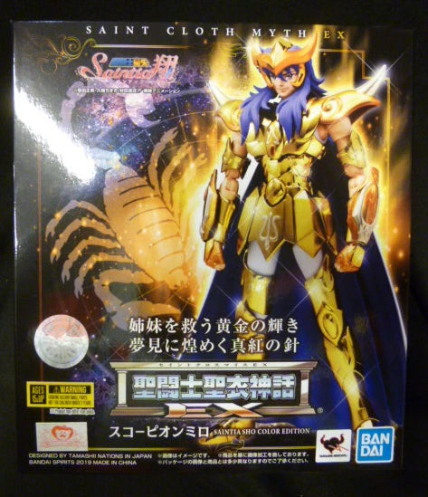Bandai Saint Seiya Myth Cloth EX Scorpion Milo SAINTIA SHO COLOR EDITION