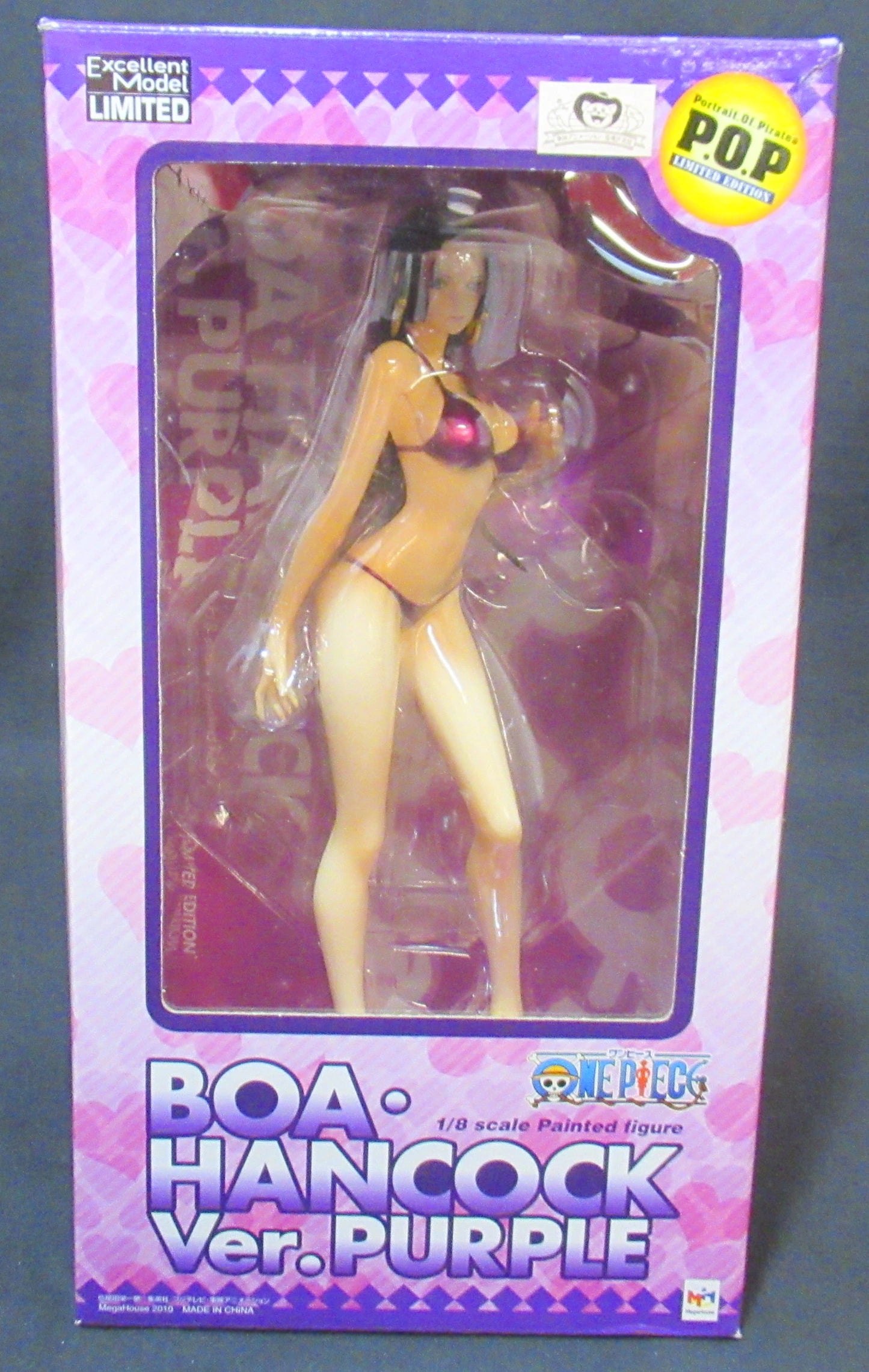 MegaHouse POP LIMITED EDITION Hancock ver purple (purple swimsuit)