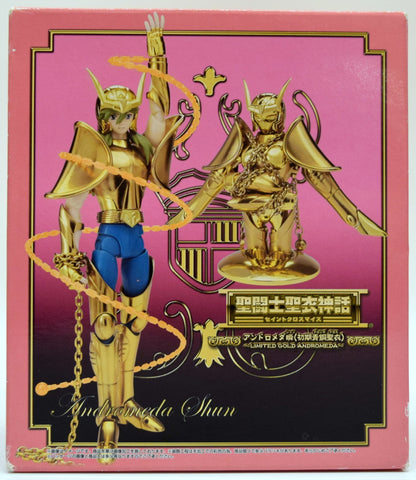 Bandai Saint Seiya Myth Cloth Andromeda Shun First Bronze Cloth - Limited Gold Andromeda - Toei Animation