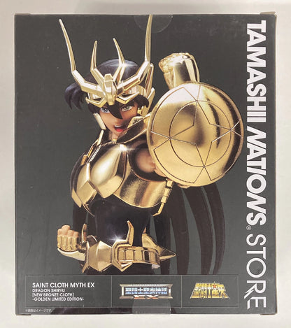 BANDAINAMCO/BANDAISPIRITS Saint Seiya Myth Cloth EX Masami Kurumada Dragon Shiryu Reborn Bronze Cloth GOLDEN LIMITED EDITION