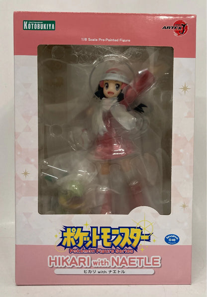 Kotobukiya ArtFX J Pokemon Hikari with Turtwig (Pokemon Center/ Kotobukiya Shop purchase bonus Shikishi Included With Bonus