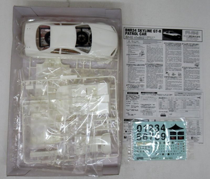 Fujimi 1/24 inch up Nissan Skyline GT-R (BNR34) Saitama Prefectural Police Patrol Car SPOT41