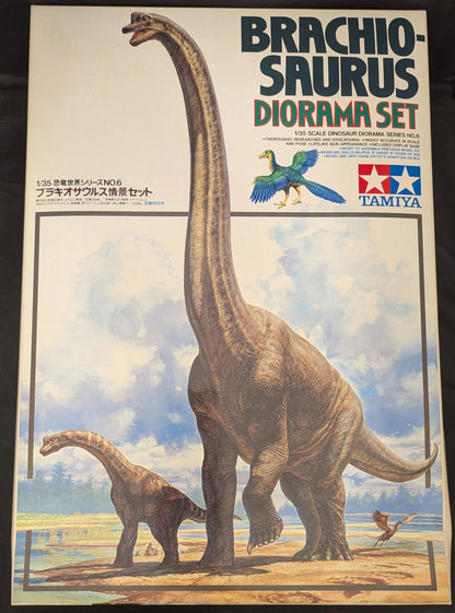 Tamiya 1/35 Dinosaur World series Brachiosaurus Scenery set No.6