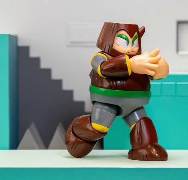 1/12 scale Rockman action figure Woodman (set da 4 pezzi)