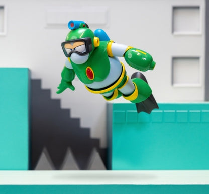 1/12 scale Rockman action figure Bubbleman (set da 4 pezzi)