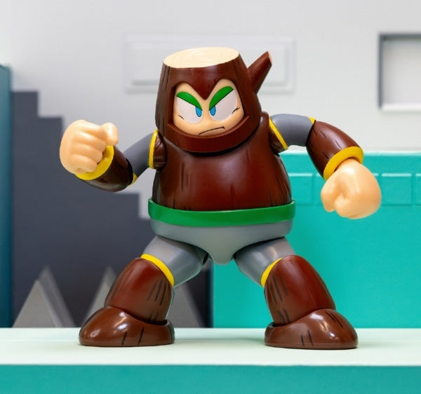 1/12 scale Rockman action figure Woodman (set da 4 pezzi)