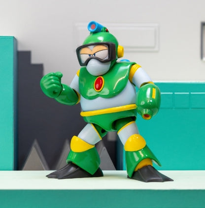 1/12 scale Rockman action figure Bubbleman (set da 4 pezzi)