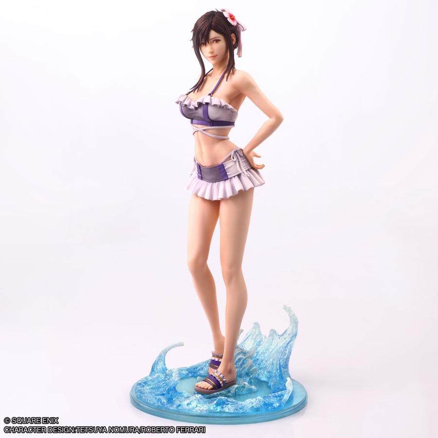 Final Fantasy VII Rebirth STATIC ARTS Tifa Lockhart - Swimsuit Ver. - (set da 8 pezzi)