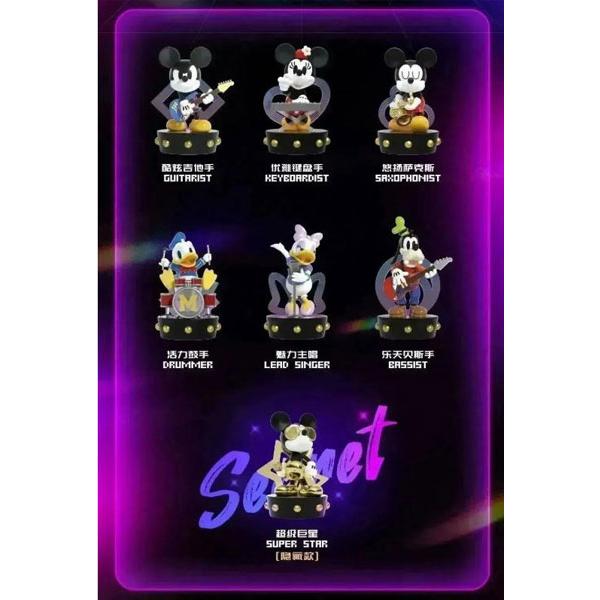【52TOYS】52TOYS BLINDBOX ディズニー ミッキー＆フレンズ スーパースター 1BOX入数：6