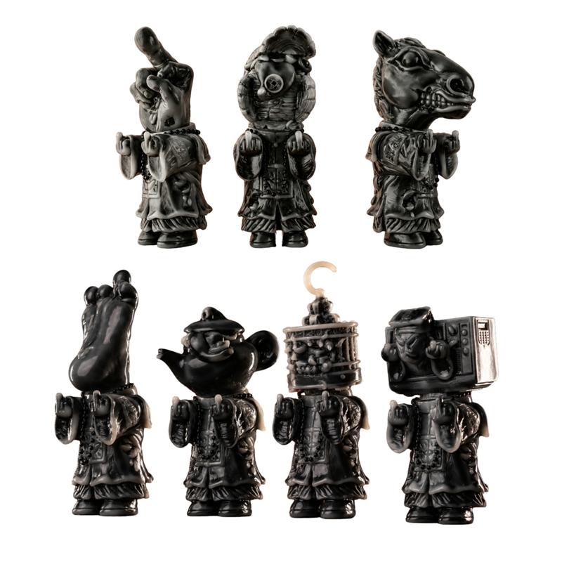 Money Luck Jiangshi-chan Money Luck Explosion Non-Scale Figure C Set