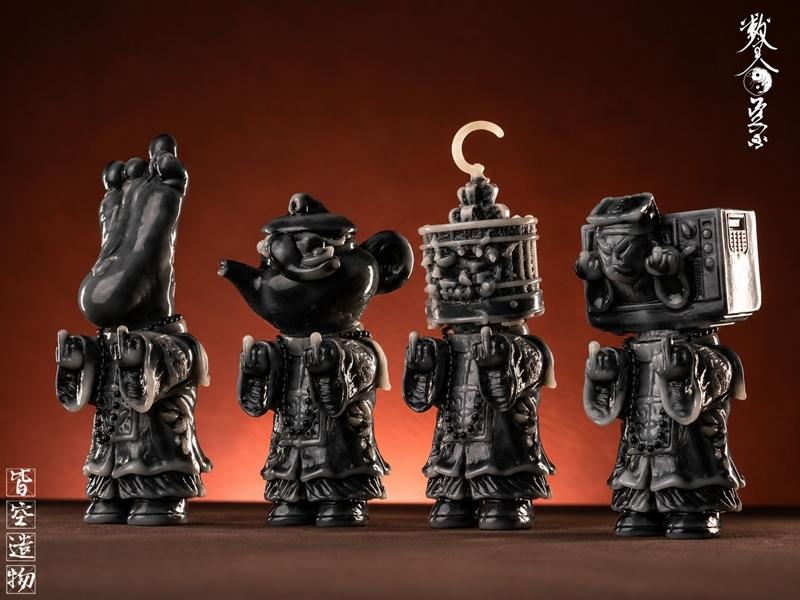 Money Luck Jiangshi-chan Money Luck Explosion Non-Scale Figure A Set