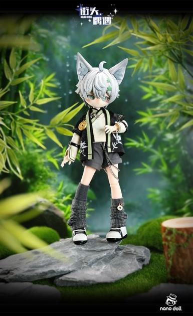 Street Corner Encounter Series Doll Special Design Wolf/Bamboo Hermit